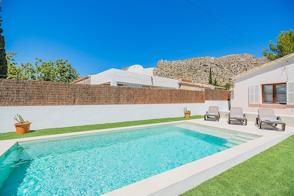 Foto van Villa met 3 slaapkamers en zwembad Puerto Pollença - PoolOfHouse