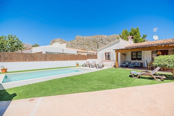 Foto van Villa met 3 slaapkamers en zwembad Puerto Pollença - PoolOfHouse