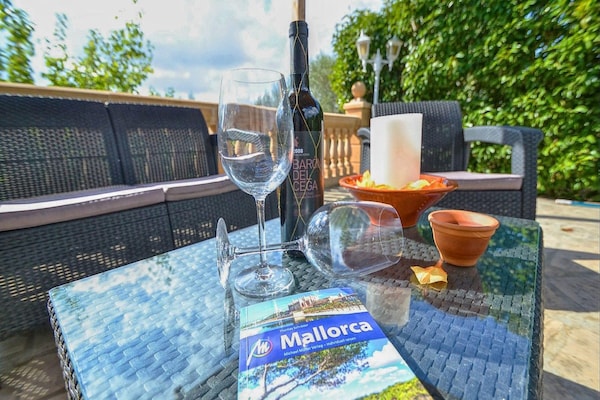 Foto van Villa in Manacor met Zwembad en Tennisbaan - Vakantiehuis in Manacor - Ambiance