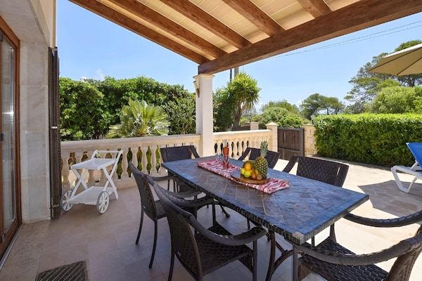 Foto van Villa in Santanyí met privézwembad en BBQ - Vakantiehuis in Santanyi - TerraceBalcony