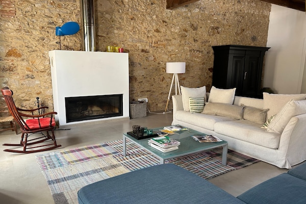 Foto van Vakantiehuis in Sant Feliu bij Strand - Vakantiehuis in Sant Feliu de Guixols - LivingRoom