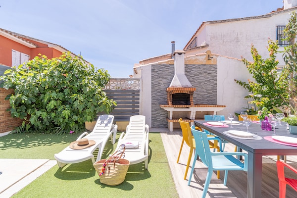 Foto van Villa in Empuriabrava met privézwembad - Vakantiehuis in Empuriabrava - Outdoor