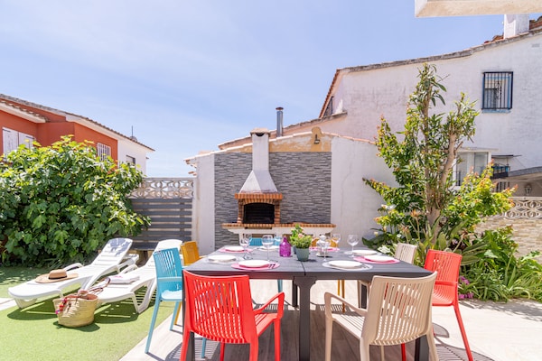 Foto van Villa in Empuriabrava met privézwembad - Vakantiehuis in Empuriabrava - Outdoor