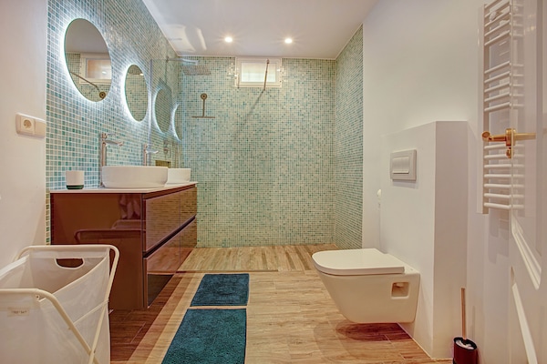 Foto van Villa in Salobrena bij Tropisch Zwembad & Strand - Vakantiehuis in Salobreña - BathRoom