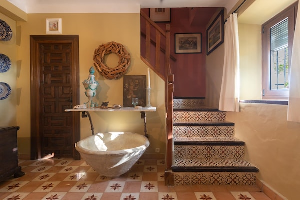 Foto van Boerderij met zwembad in Andalusië - Vakantiehuis in Bobadilla - Antequera - Landing