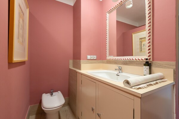 Foto van Boerderij met zwembad in Andalusië - Vakantiehuis in Bobadilla - Antequera - BathRoom