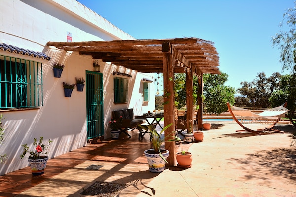 Foto van Villa in Malaga, privézwembad en zeezicht - Vakantiehuis in Cartama - ExteriorSummer