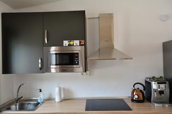Foto van Villa in Malaga, privézwembad en zeezicht - Vakantiehuis in Cartama - Kitchen