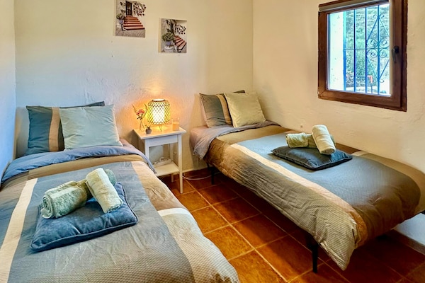 Foto van Villa in Malaga, privézwembad en zeezicht - Vakantiehuis in Cartama - BedRoom