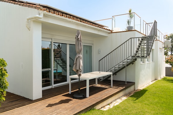 Foto van Villa in Marbella bij Strand - Vakantiehuis in Marbella - Outdoor