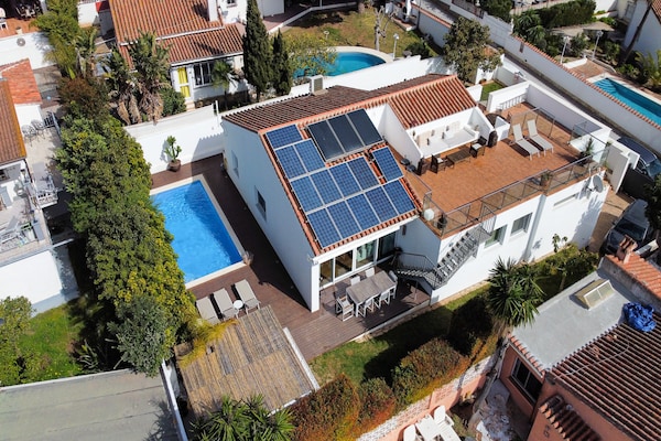Foto van Villa in Marbella bij Strand - Vakantiehuis in Marbella - Outdoor