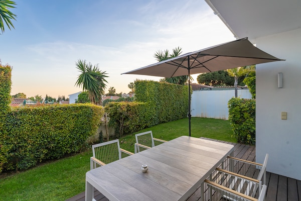 Foto van Villa in Marbella bij Strand - Vakantiehuis in Marbella - terrace