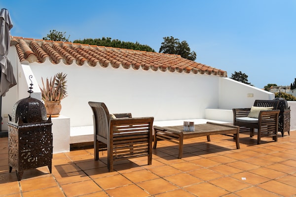 Foto van Villa in Marbella bij Strand - Vakantiehuis in Marbella - terrace