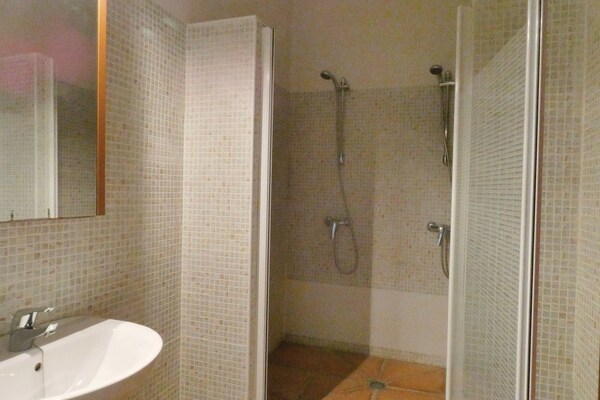 Foto van Villaverblijf met zeezicht - Vakantiehuis in Arenas - BathRoom