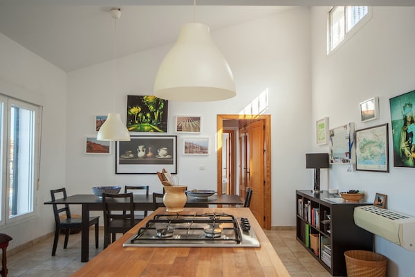 Foto van Villa in Arenas met uitzicht op zee - Vakantiehuis in Arenas - Kitchen