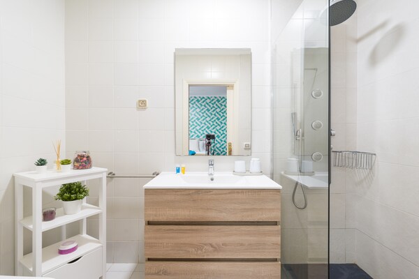 Foto van Chalet in Maspalomas met verwarmd zwembad - Vakantiehuis in San Bartolomé de Tirajana - BathRoom