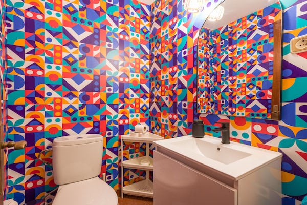 Foto van Chalet in Maspalomas met verwarmd zwembad - Vakantiehuis in San Bartolomé de Tirajana - BathRoom