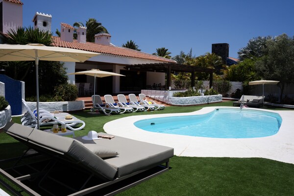 Foto van Chalet in Maspalomas met verwarmd zwembad - Vakantiehuis in San Bartolomé de Tirajana - Outdoor