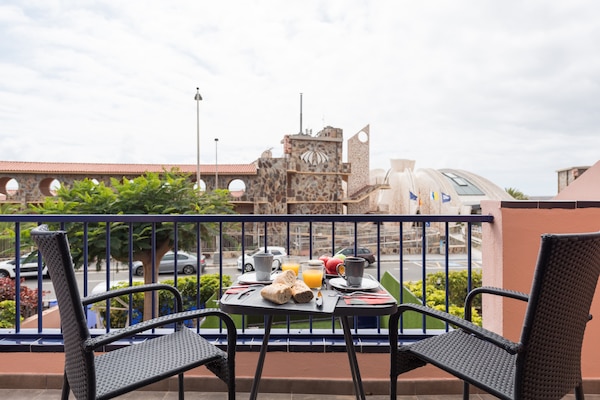 Foto van Duplex in Maspalomas bij Meloneras Strand - Vakantiehuis in Maspalomas - TerraceBalcony