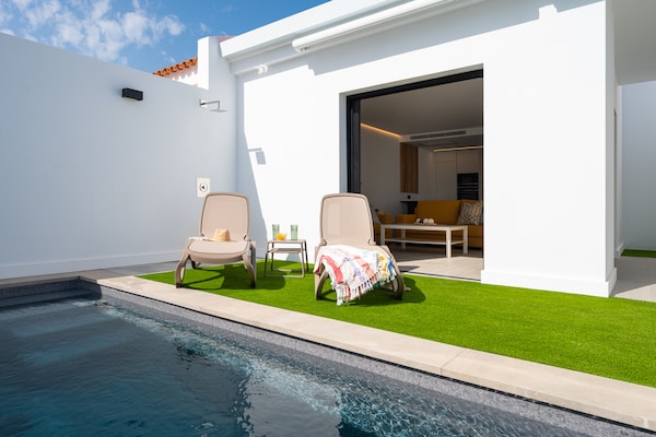 Foto van Chalet in Maspalomas met verwarmd zwembad - Vakantiehuis in San Bartolomé de Tirajana - PoolOfHouse