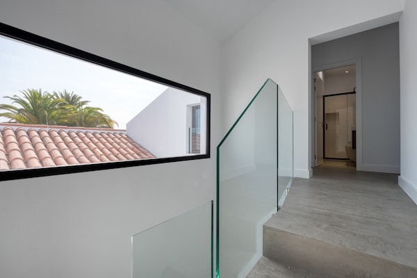 Foto van Chalet in Maspalomas met verwarmd zwembad - Vakantiehuis in San Bartolomé de Tirajana - Landing