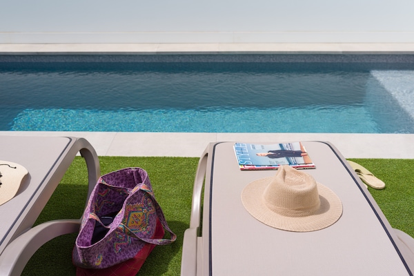 Foto van Chalet in Maspalomas met verwarmd zwembad - Vakantiehuis in San Bartolomé de Tirajana - terrace