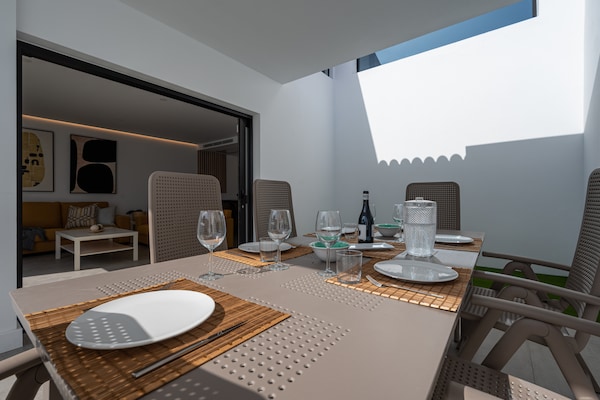 Foto van Chalet in Maspalomas met verwarmd zwembad - Vakantiehuis in San Bartolomé de Tirajana - terrace