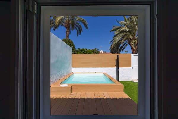Foto van Bungalow bij Yumbo & Playa del Inglés - Vakantiehuis in San Bartolomé de Tirajana - terrace