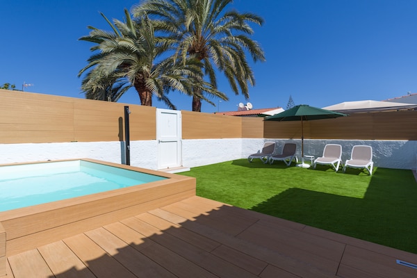 Foto van Bungalow bij Yumbo & Playa del Inglés - Vakantiehuis in San Bartolomé de Tirajana - terrace