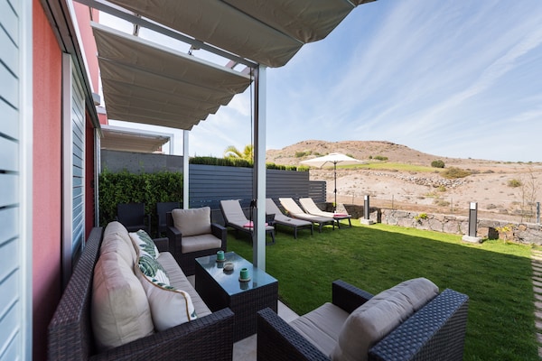 Foto van Villa in Salobre Golf met privézwembad - Vakantiehuis in San Bartolomé de Tirajana - terrace