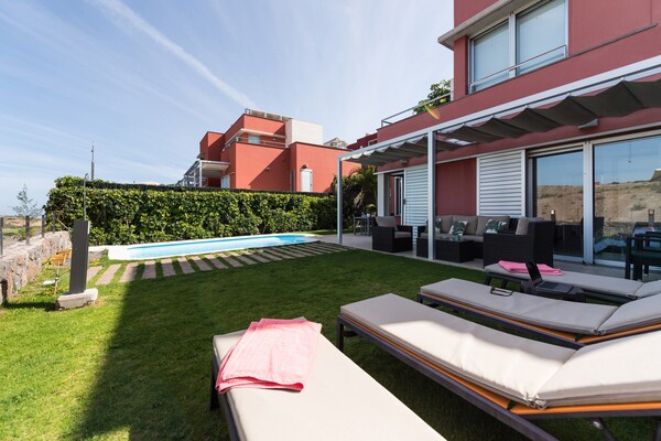 Foto van Villa in Salobre Golf met privézwembad - Vakantiehuis in San Bartolomé de Tirajana - terrace
