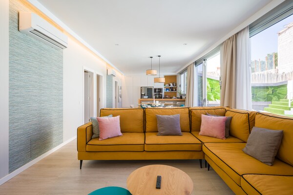 Foto van Villa in Maspalomas met verwarmd privézwembad - Vakantiehuis in San Bartolomé de Tirajana - LivingRoom
