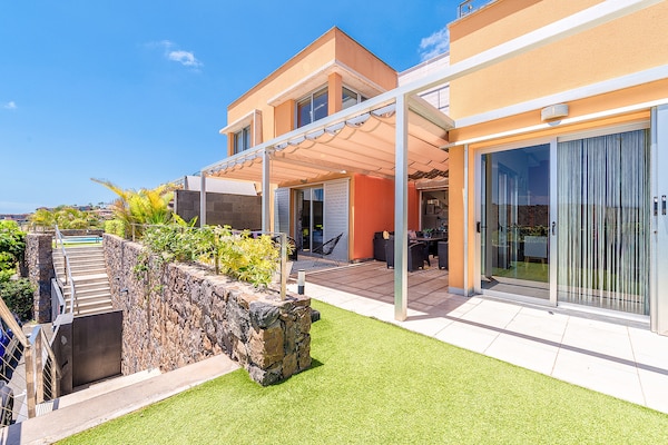 Foto van Villa bij Salobre Golf met privézwembad - Vakantiehuis in San Bartolomé de Tirajana - Outdoor