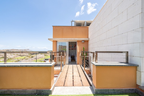 Foto van Villa bij Salobre Golf met privézwembad - Vakantiehuis in San Bartolomé de Tirajana - Outdoor