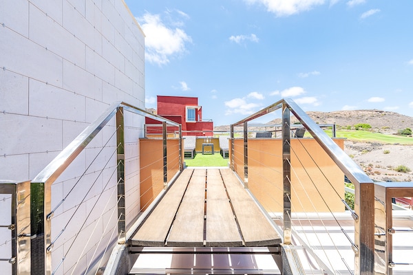 Foto van Villa bij Salobre Golf met privézwembad - Vakantiehuis in San Bartolomé de Tirajana - Outdoor