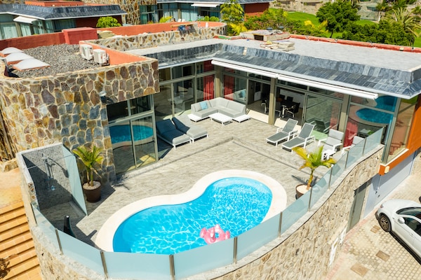 Foto van Villa in Anfi Tauro bij Strand & Golf - Vakantiehuis in Mogán - terrace
