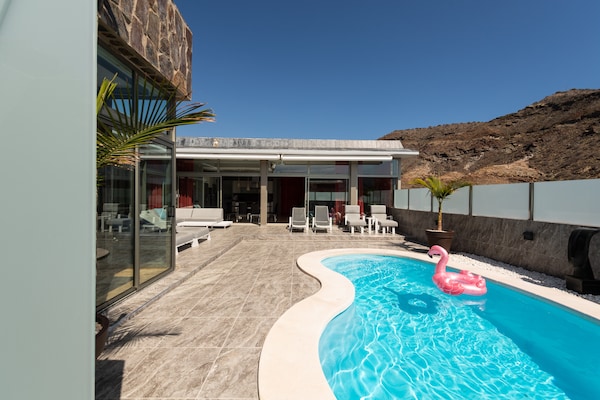 Foto van Villa in Anfi Tauro bij Strand & Golf - Vakantiehuis in Mogán - terrace