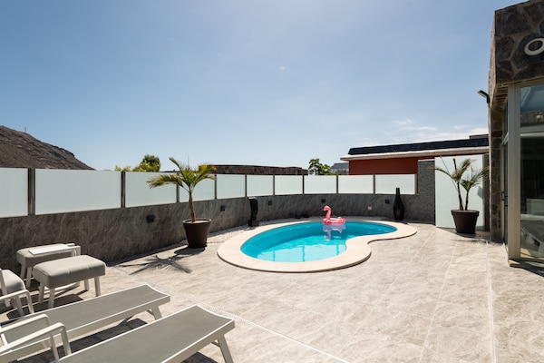 Foto van Villa in Anfi Tauro bij Strand & Golf - Vakantiehuis in Mogán - terrace