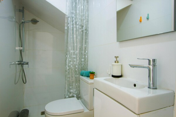 Foto van Charmant huis met zwembad en uitzicht op zee - Vakantiehuis in Las Palmas - BathRoom