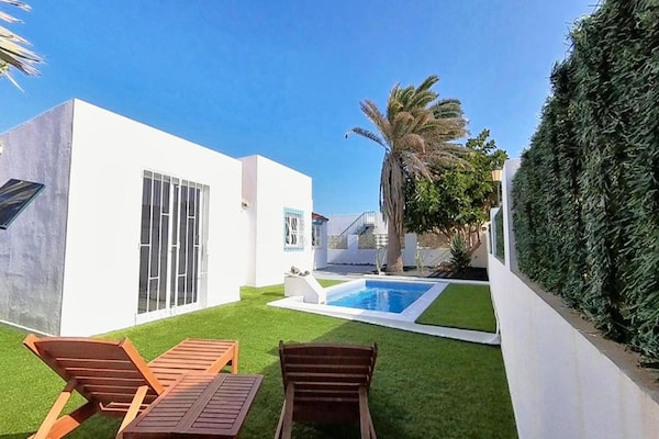 Foto van Villa in Fuerteventura met Zeezicht - Vakantiehuis in Corralejo - ExteriorSummer