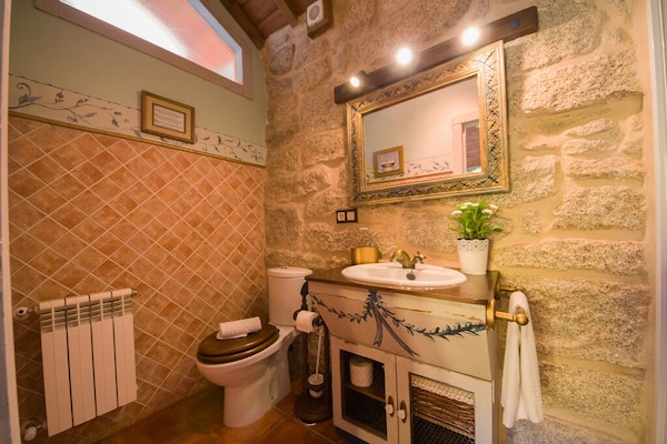 Foto van Villa in A Lama bij Rías Baixas Stranden - Vakantiehuis in A Lama - BathRoom