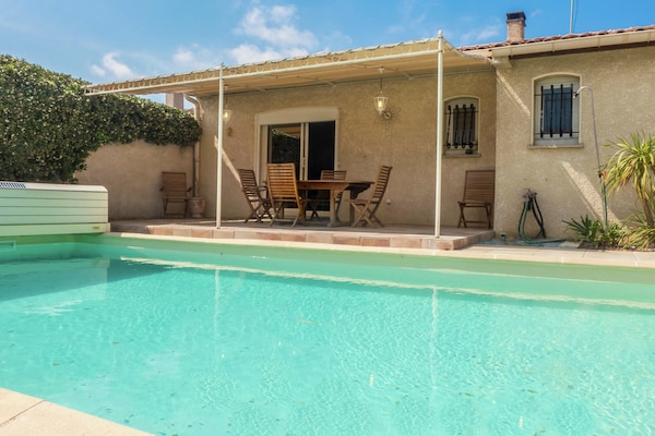 Foto van Chique zwembadretraite in Narbonne - Vakantiehuis in Narbonne - ExteriorSummer