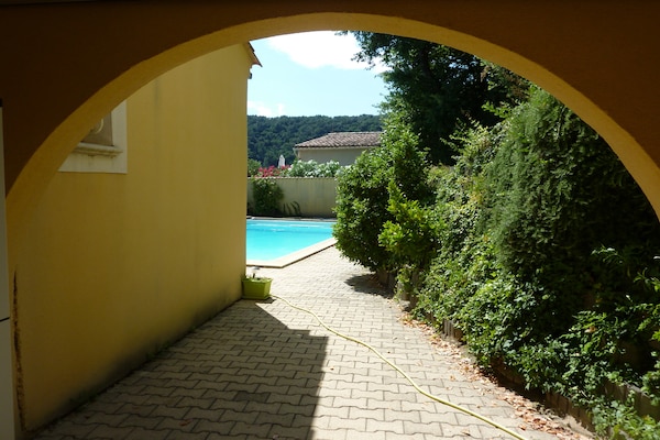 Foto van Villa met privézwembad, uitzicht op de Ventoux - Vakantiehuis in Saint Paul trois Chateaux - GardenSummer