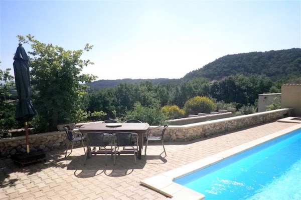 Foto van Villa met privézwembad, uitzicht op de Ventoux - Vakantiehuis in Saint Paul trois Chateaux - ViewSummer