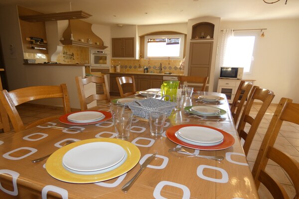 Foto van Villa met privézwembad, uitzicht op de Ventoux - Vakantiehuis in Saint Paul trois Chateaux - Kitchen