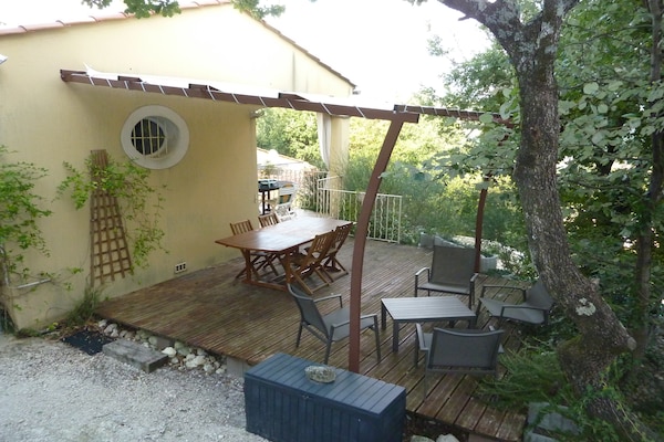 Foto van Villa met privézwembad en panoramisch uitzicht - Vakantiehuis in Saint Paul trois Chateaux - Facilities