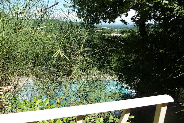 Foto van Villa met privézwembad en panoramisch uitzicht - Vakantiehuis in Saint Paul trois Chateaux - GardenSummer