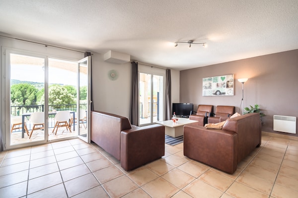Foto van Familievilla in wijnstreek - Vakantiehuis in Félines Minervois - LivingRoom