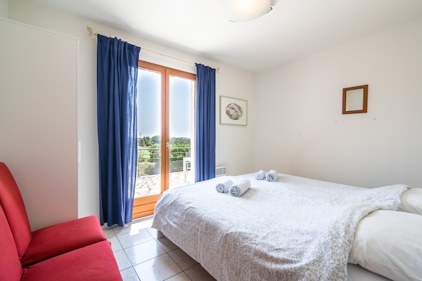 Foto van Moderne villa met verwarmd zwembad - Vakantiehuis in Beaufort - BedRoom
