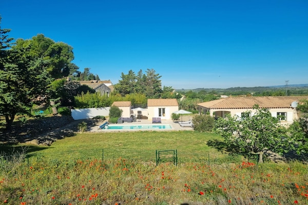 Foto van Villa in Castelnau d'Aude met Zwembad - Vakantiehuis in Castelnau d'Aude - AreaSummer1KM